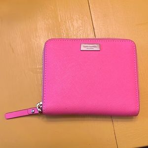 Kate Spade Hot Pink Zipper Wallet